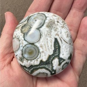 8th vein ocean jasper palm stone